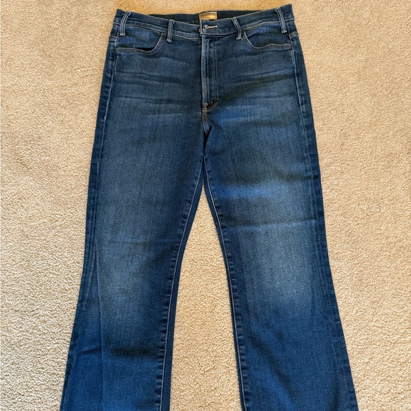 MOTHER Classic Blue Denim - Picture 1 of 4